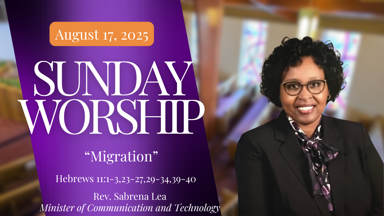 Rev. Lea and title of sermon